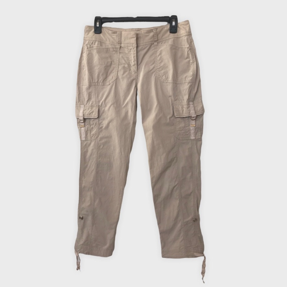 White House Black Market Capri Cargo Pants Size 2